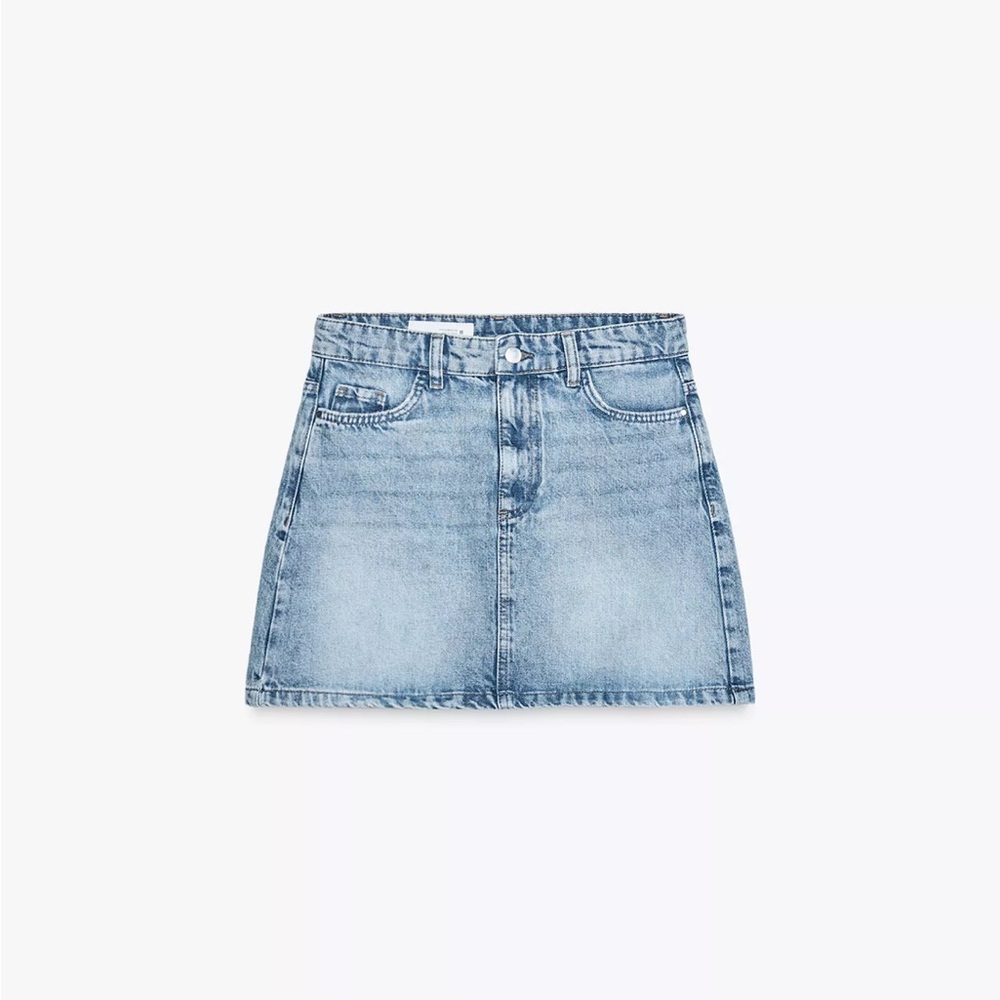 Zara Denim Mini Skirt NWT
